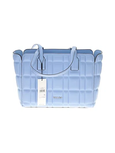 Calvin Klein Tote Bag In Blue