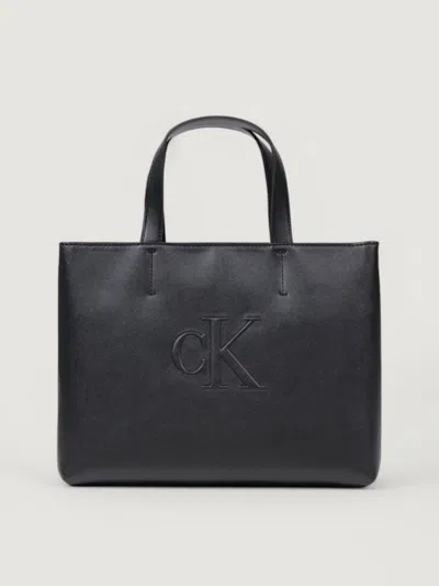Calvin Klein Tote Bags  Woman Colour Black