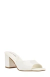 Calvin Klein Toven Slide Sandal In White