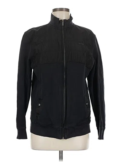 Pre-owned Calvin Klein Track Jacket In Black