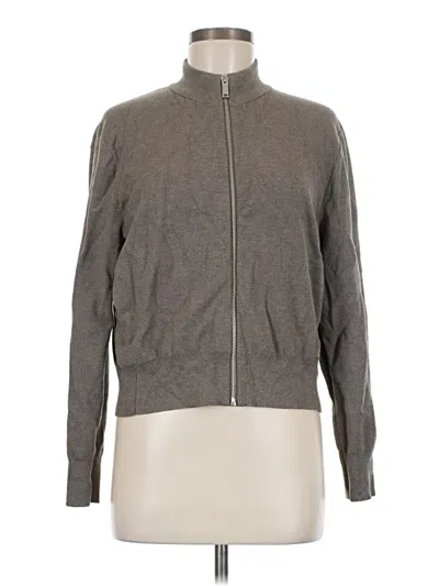 Pre-owned Calvin Klein Track Jacket In Gray