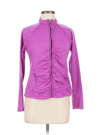 Pre-owned Calvin Klein Track Jacket In Purple