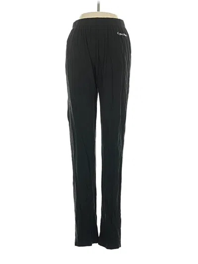 Pre-owned Calvin Klein Track Pants In Black