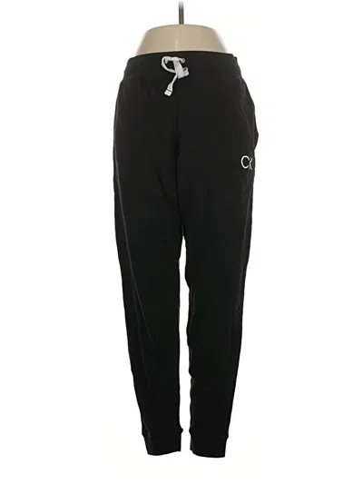 Pre-owned Calvin Klein Track Pants In Black