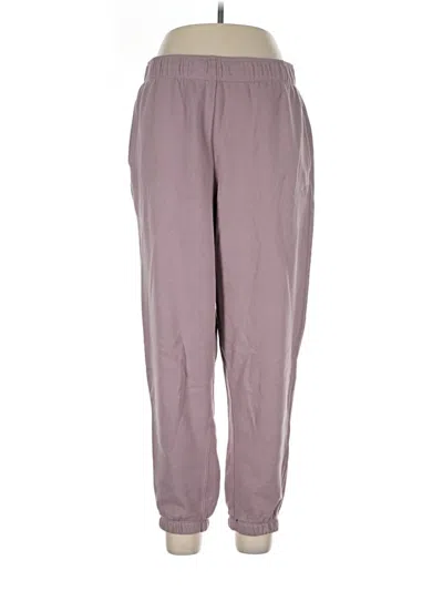 Pre-owned Calvin Klein Track Pants In Purple