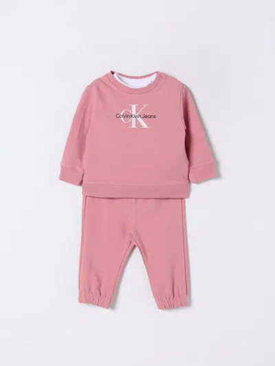 CALVIN KLEIN JUMPSUIT CALVIN KLEIN KIDS COLOR PINK,G86116010