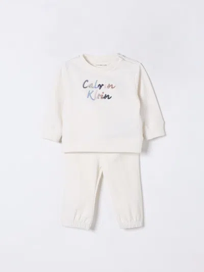 Calvin Klein Babies' Tracksuits  Kids Color Yellow Cream