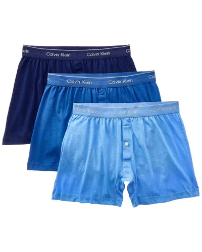 Calvin Klein Traditional Boxer 3-pack In Multi