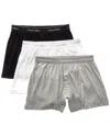 Calvin Klein Traditional Boxer 3-pack In Gray