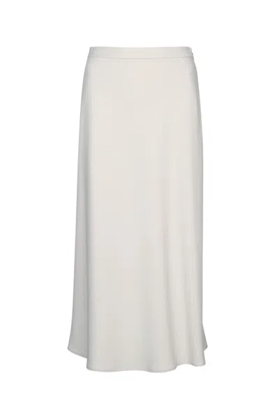 Calvin Klein Travel Twill Tailored Skirt In Neutral