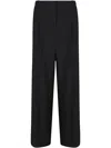 Calvin Klein Smooth Twill Slim Leg Pant In Black