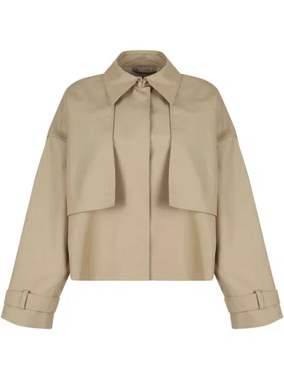 Calvin Klein Trench Jacket Clothing In Beige