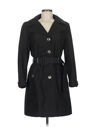 Pre-owned Calvin Klein Trenchcoat In Black