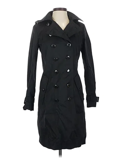 Pre-owned Calvin Klein Trenchcoat In Black