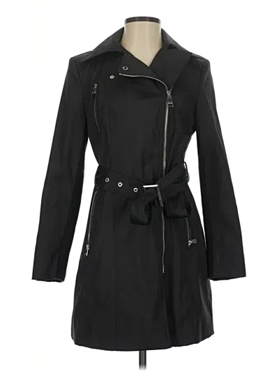 Pre-owned Calvin Klein Trenchcoat In Black