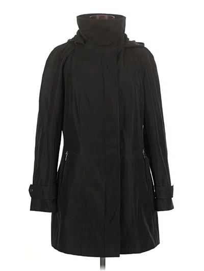 Pre-owned Calvin Klein Trenchcoat In Black