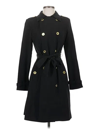 Pre-owned Calvin Klein Trenchcoat In Black