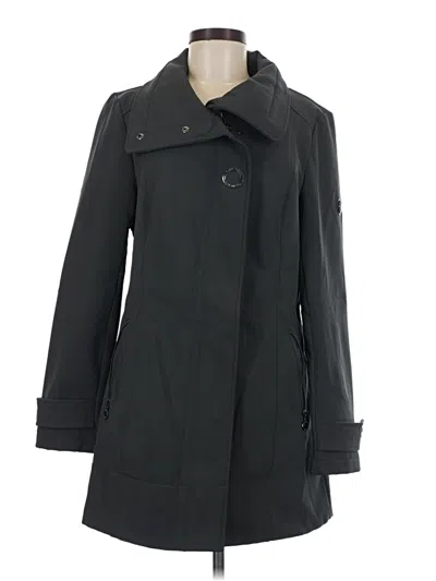 Pre-owned Calvin Klein Trenchcoat In Black