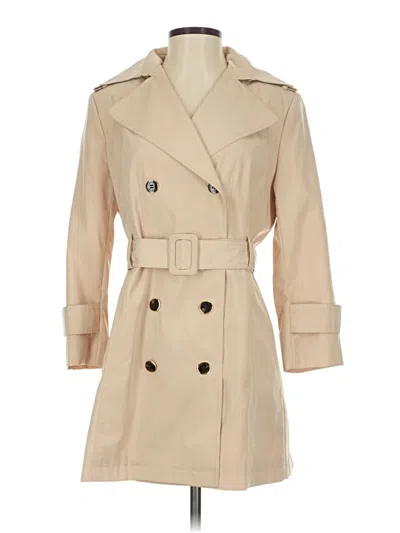 Pre-owned Calvin Klein Trenchcoat In Brown