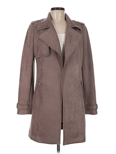 Pre-owned Calvin Klein Trenchcoat In Brown