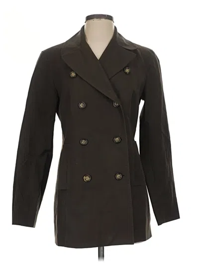 Pre-owned Calvin Klein Trenchcoat In Brown