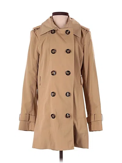 Pre-owned Calvin Klein Trenchcoat In Tan