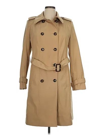 Pre-owned Calvin Klein Trenchcoat In Tan
