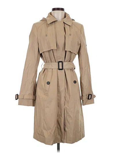 Pre-owned Calvin Klein Trenchcoat In Tan