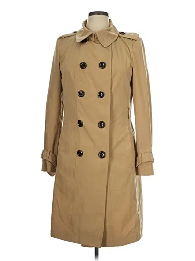 Pre-owned Calvin Klein Trenchcoat In Tan