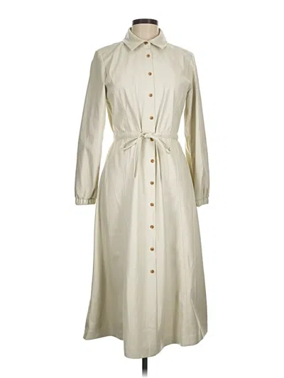 Pre-owned Calvin Klein Trenchcoat In White