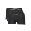 Calvin Klein Tri-color Stretch Cotton Boxer Briefs Set In Black