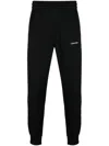 Calvin Klein Logo Micro Jogger Repreve In Black