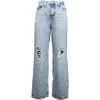 Calvin Klein Trousers Blue In Blu Blu E Verdi