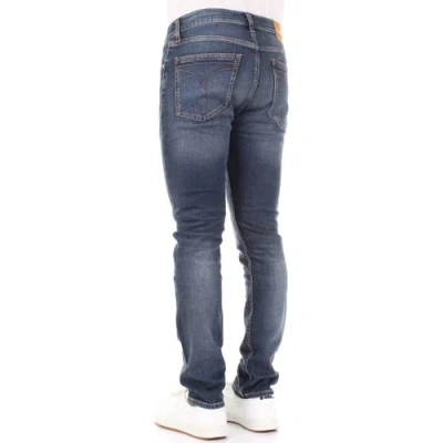 Calvin Klein Trousers Blue In Blu Blu E Verdi