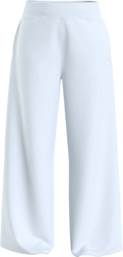 Calvin Klein Trousers Clear Blue In Azzurro Blu E Verdi
