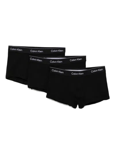 Calvin Klein Trunk 3 Pack Underwear In Black