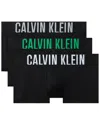 Calvin Klein 3pk Trunk In Black