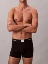 Calvin Klein Logo-waistband Boxers In Black