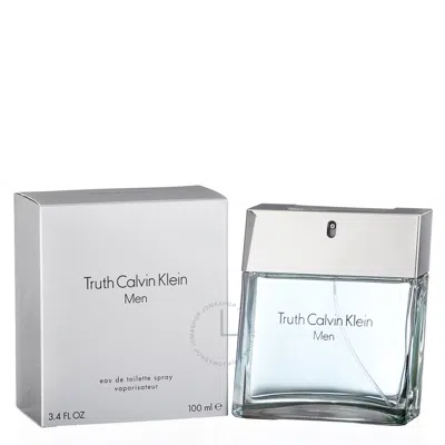 Calvin Klein Truth Men /  Edt Spray 3.4 oz (m) In White