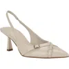 Calvin Klein Tulissa 2 Pointed Toe Slingback Pump In Multi
