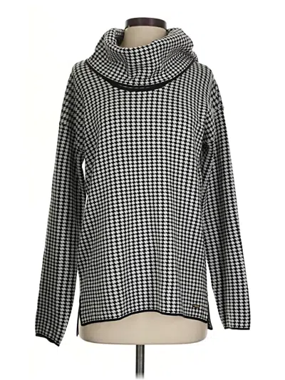 Pre-owned Calvin Klein Turtleneck Sweater In Black