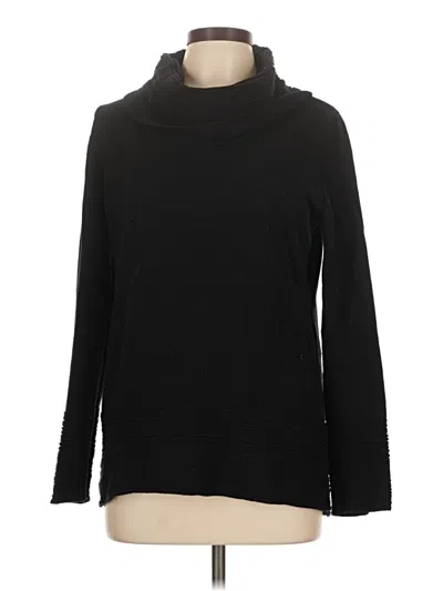 Pre-owned Calvin Klein Turtleneck Sweater In Black