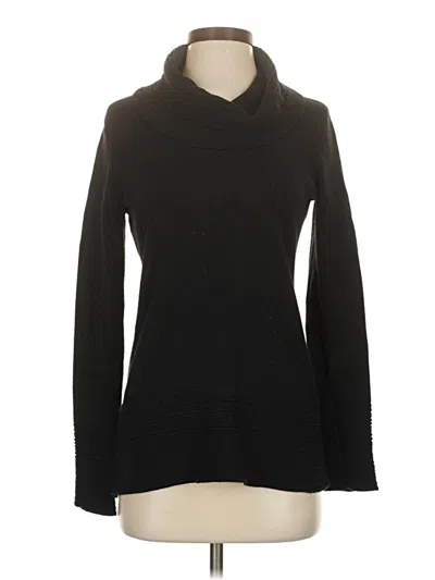 Pre-owned Calvin Klein Turtleneck Sweater In Black