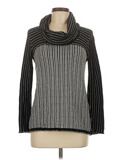 Pre-owned Calvin Klein Turtleneck Sweater In Black