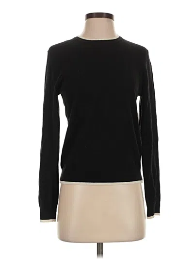 Pre-owned Calvin Klein Turtleneck Sweater In Black