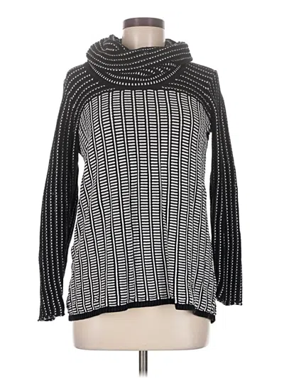 Pre-owned Calvin Klein Turtleneck Sweater In Black
