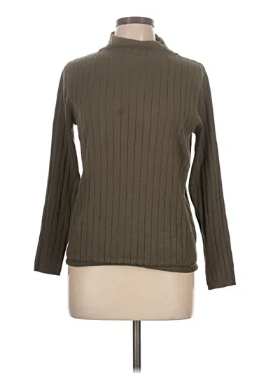 Pre-owned Calvin Klein Turtleneck Sweater In Brown