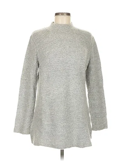 Pre-owned Calvin Klein Turtleneck Sweater In Gray