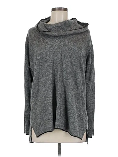 Pre-owned Calvin Klein Turtleneck Sweater In Gray