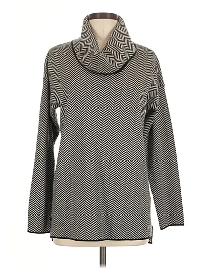 Pre-owned Calvin Klein Turtleneck Sweater In Gray